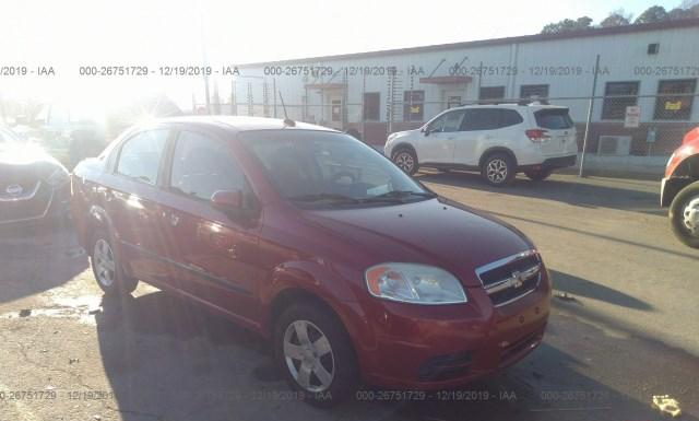 CHEVROLET AVEO 2011 kl1td5de5bb209981