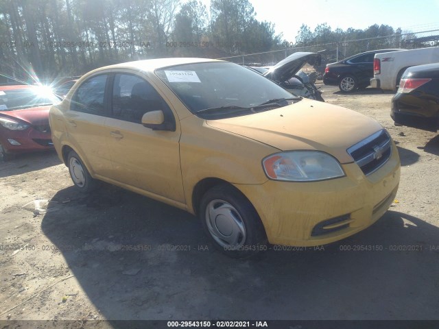 CHEVROLET AVEO 2010 kl1td5de6ab084066