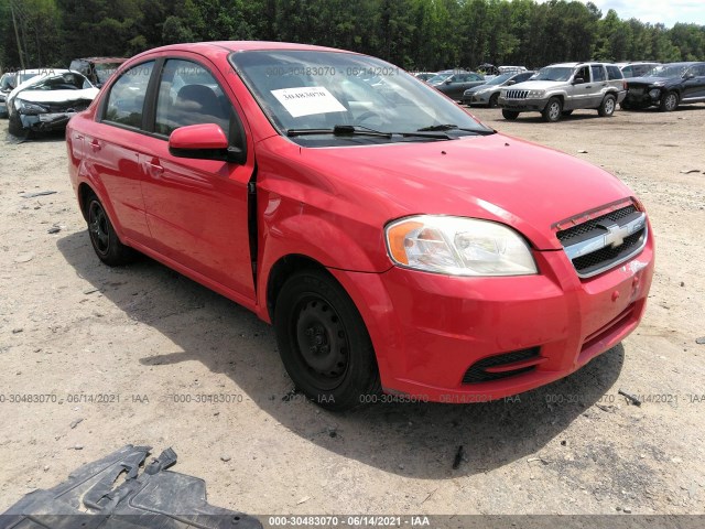 CHEVROLET AVEO 2010 kl1td5de6ab085573