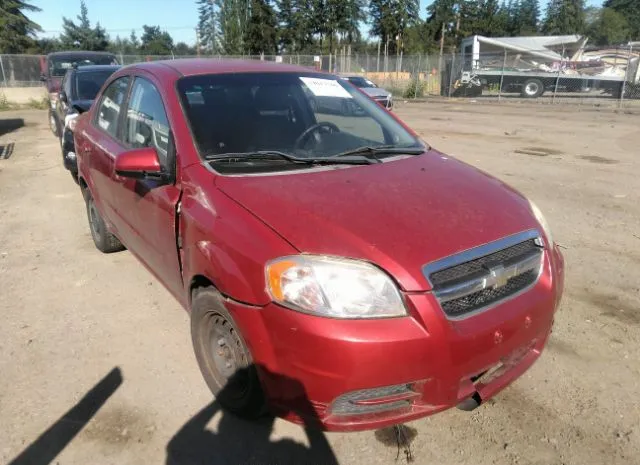 CHEVROLET AVEO 2010 kl1td5de6ab127644