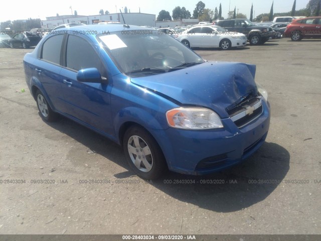 CHEVROLET AVEO 2011 kl1td5de6bb151279