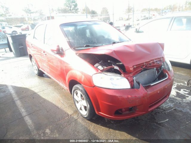 CHEVROLET AVEO 2011 kl1td5de6bb184721