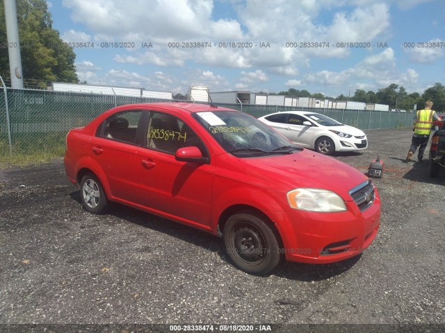 CHEVROLET AVEO 2010 kl1td5de7ab050136