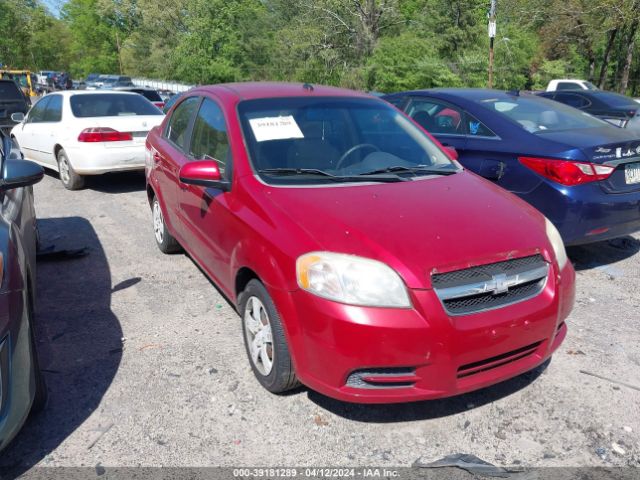 CHEVROLET AVEO 2010 kl1td5de7ab124722