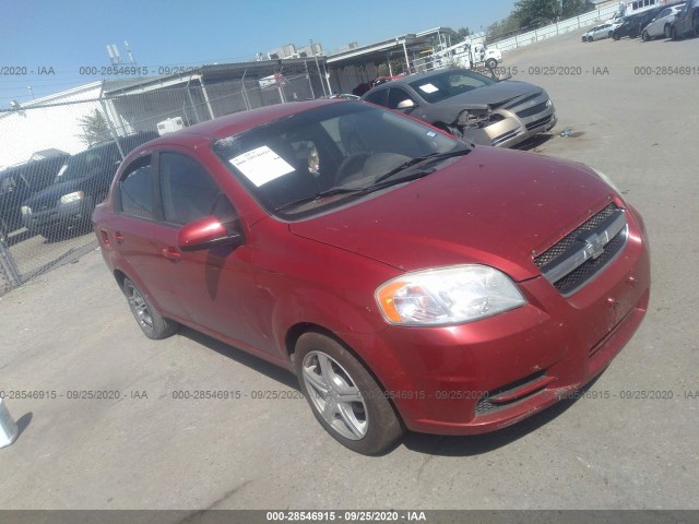 CHEVROLET AVEO 2011 kl1td5de7bb246725