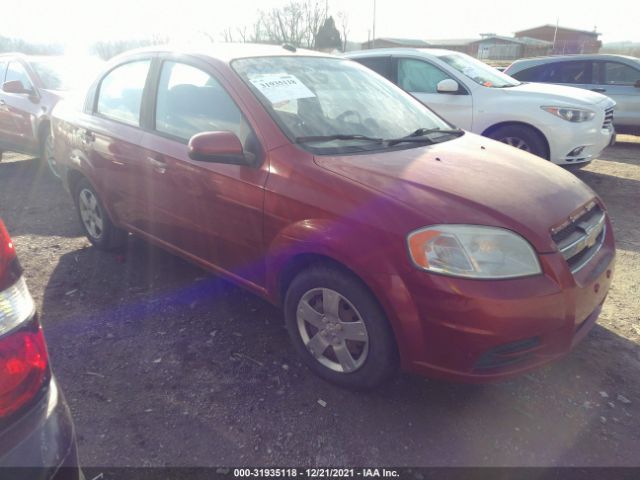 CHEVROLET AVEO 2010 kl1td5de8ab131811