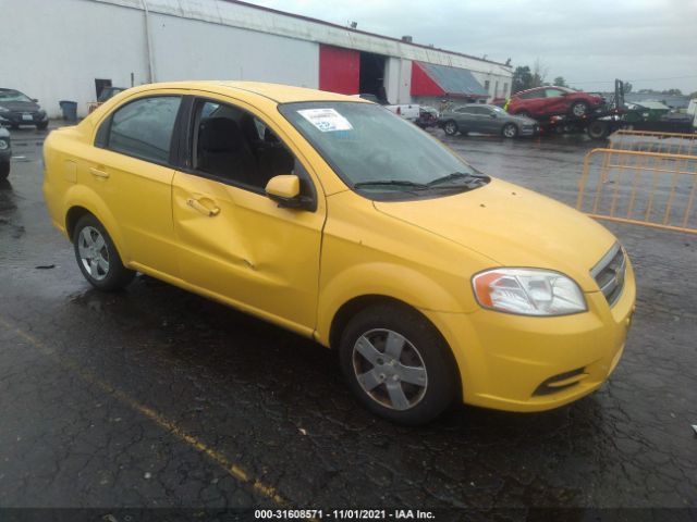 CHEVROLET AVEO 2011 kl1td5de8bb164566