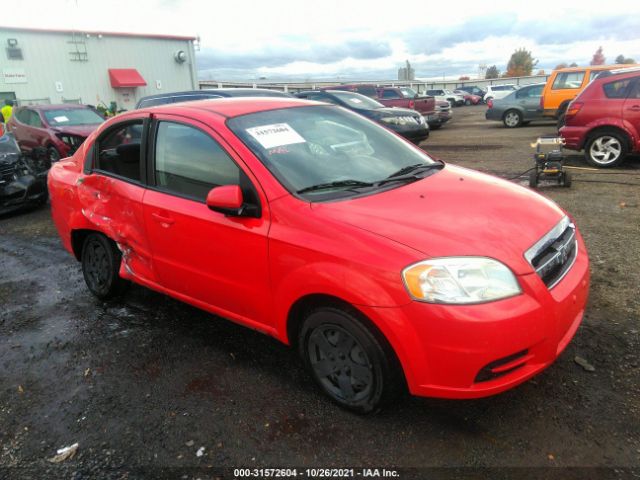 CHEVROLET AVEO 2011 kl1td5de9bb168190