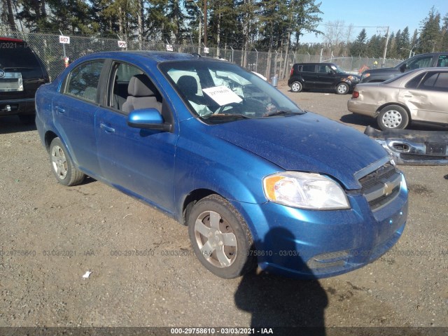 CHEVROLET AVEO 2010 kl1td5dexab109941