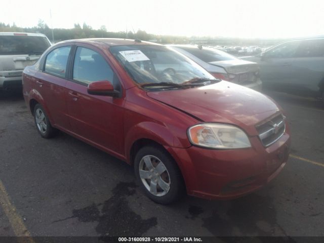 CHEVROLET AVEO 2011 kl1td5dexbb138390