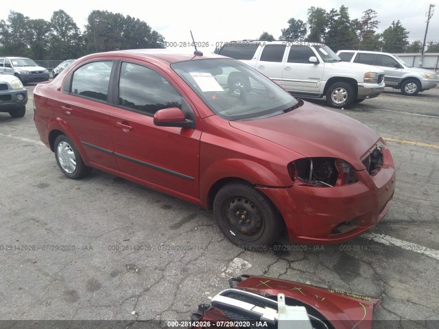 CHEVROLET AVEO 2011 kl1td5dexbb160664