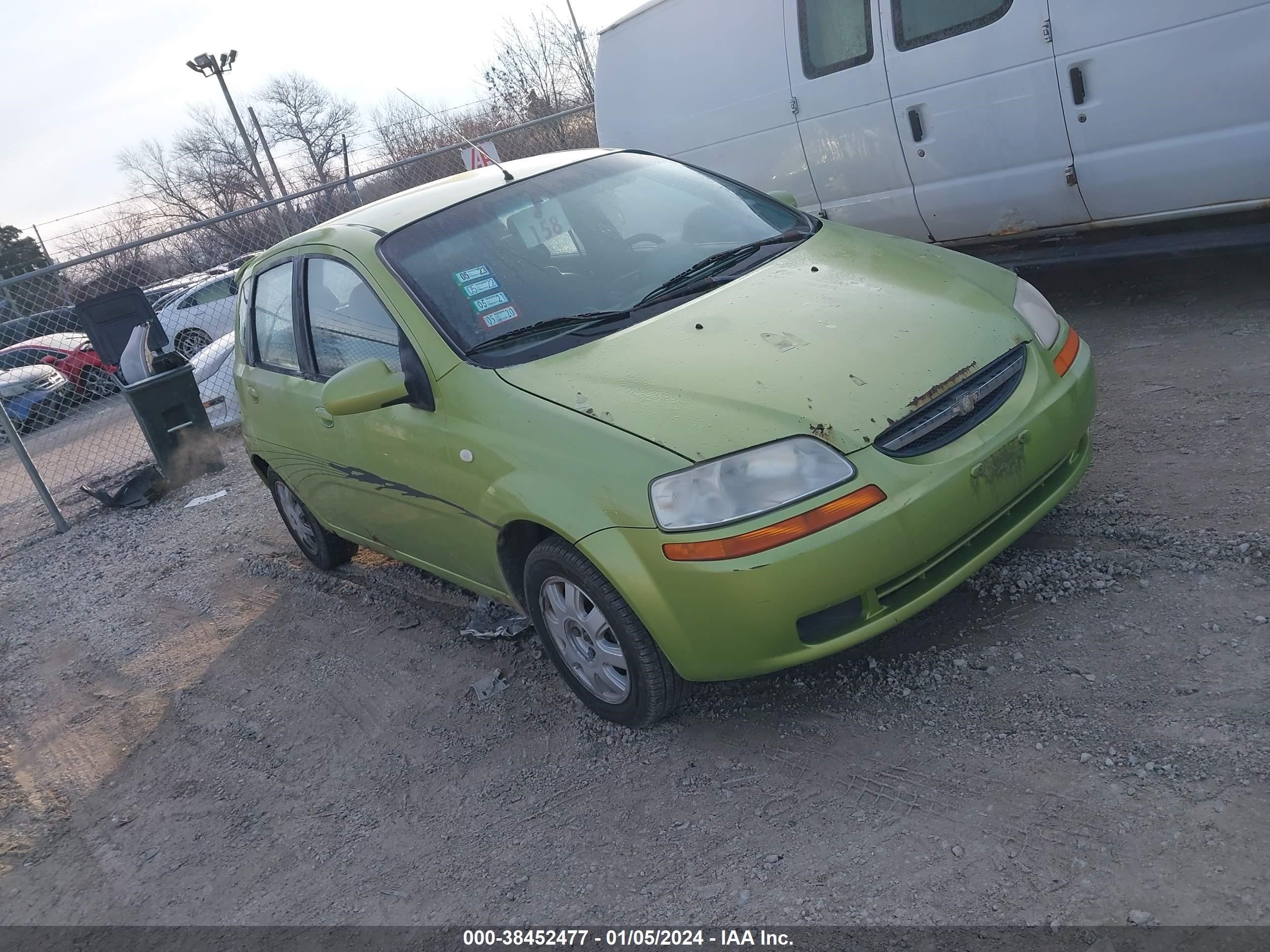 CHEVROLET AVEO 2005 kl1td62615b428362