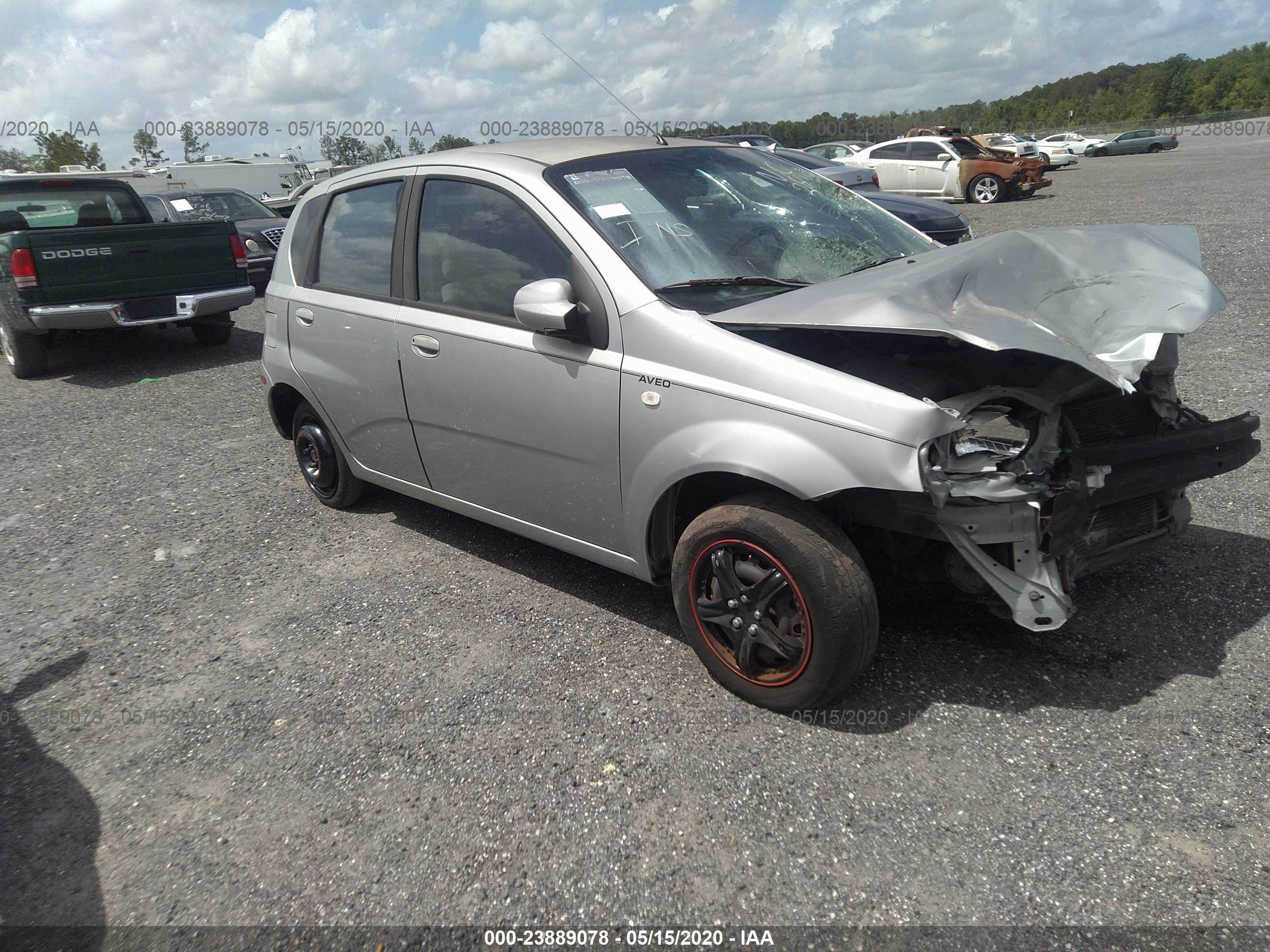 CHEVROLET AVEO 2005 kl1td62675b297292