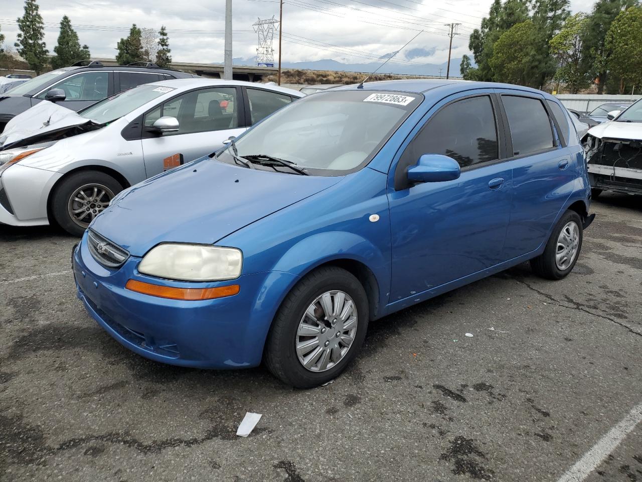 CHEVROLET AVEO 2005 kl1td62695b458418