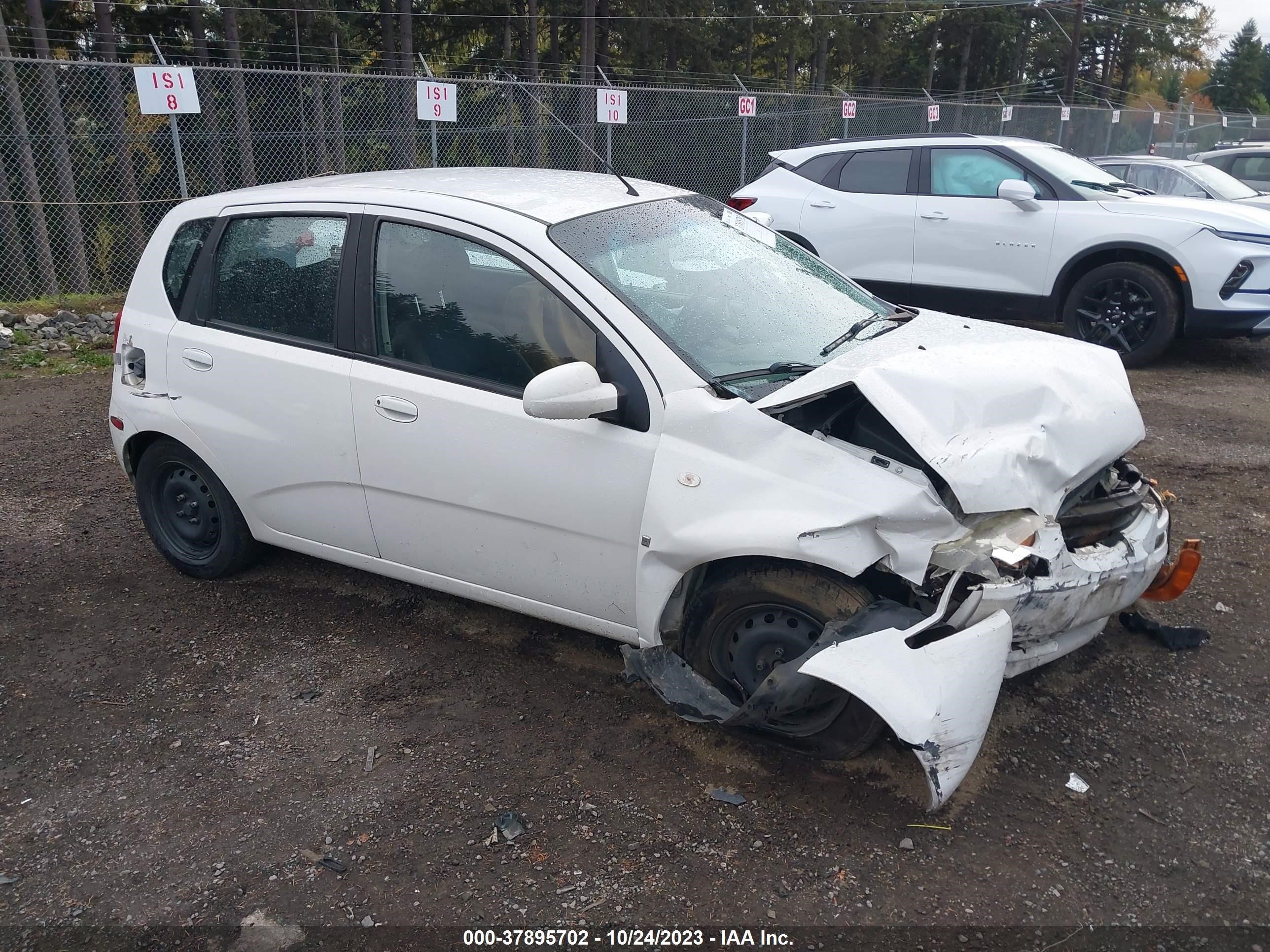 CHEVROLET AVEO 2007 kl1td66607b778952