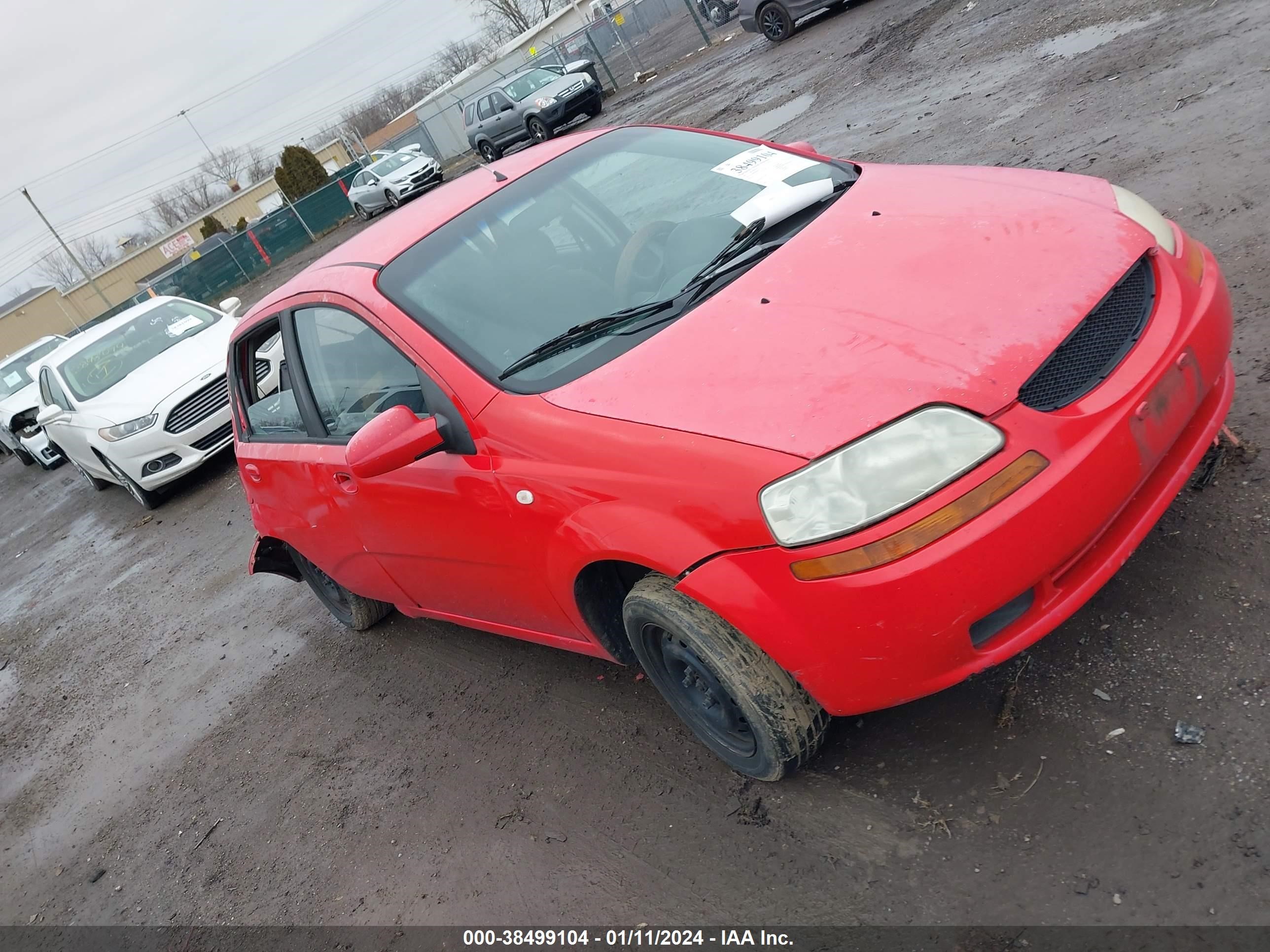 CHEVROLET AVEO 2006 kl1td66616b518445