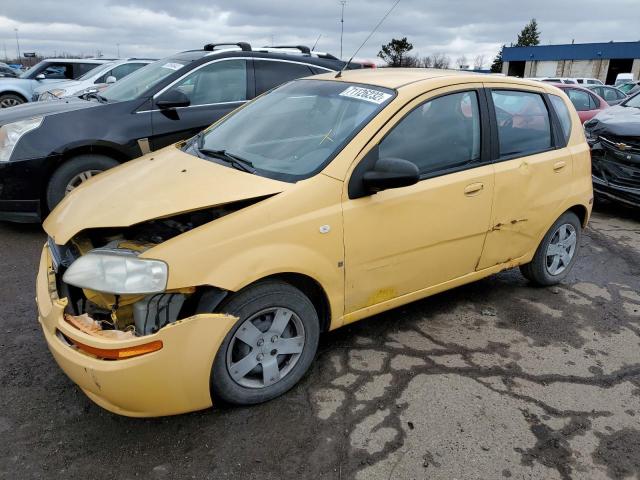 CHEVROLET AVEO BASE 2007 kl1td66617b758158