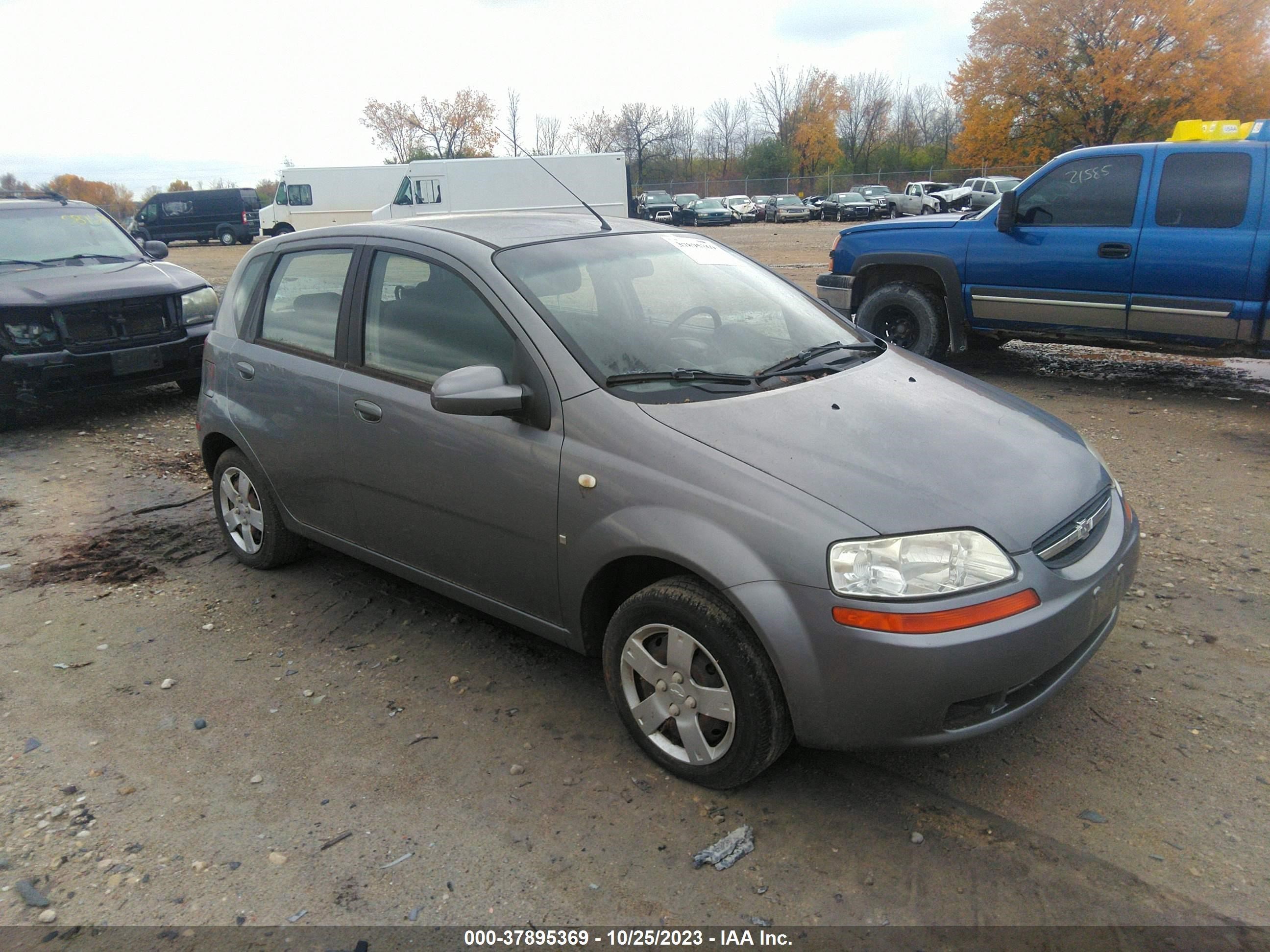 CHEVROLET AVEO 2008 kl1td66618b163666