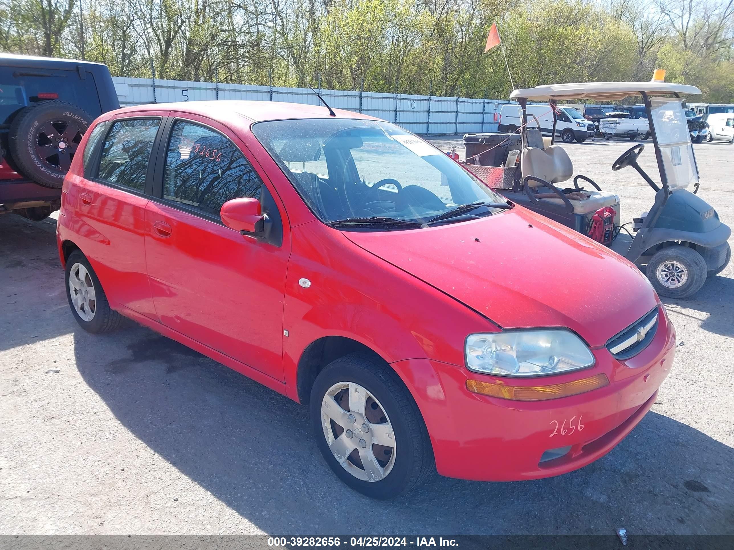 CHEVROLET AVEO 2008 kl1td66628b065729