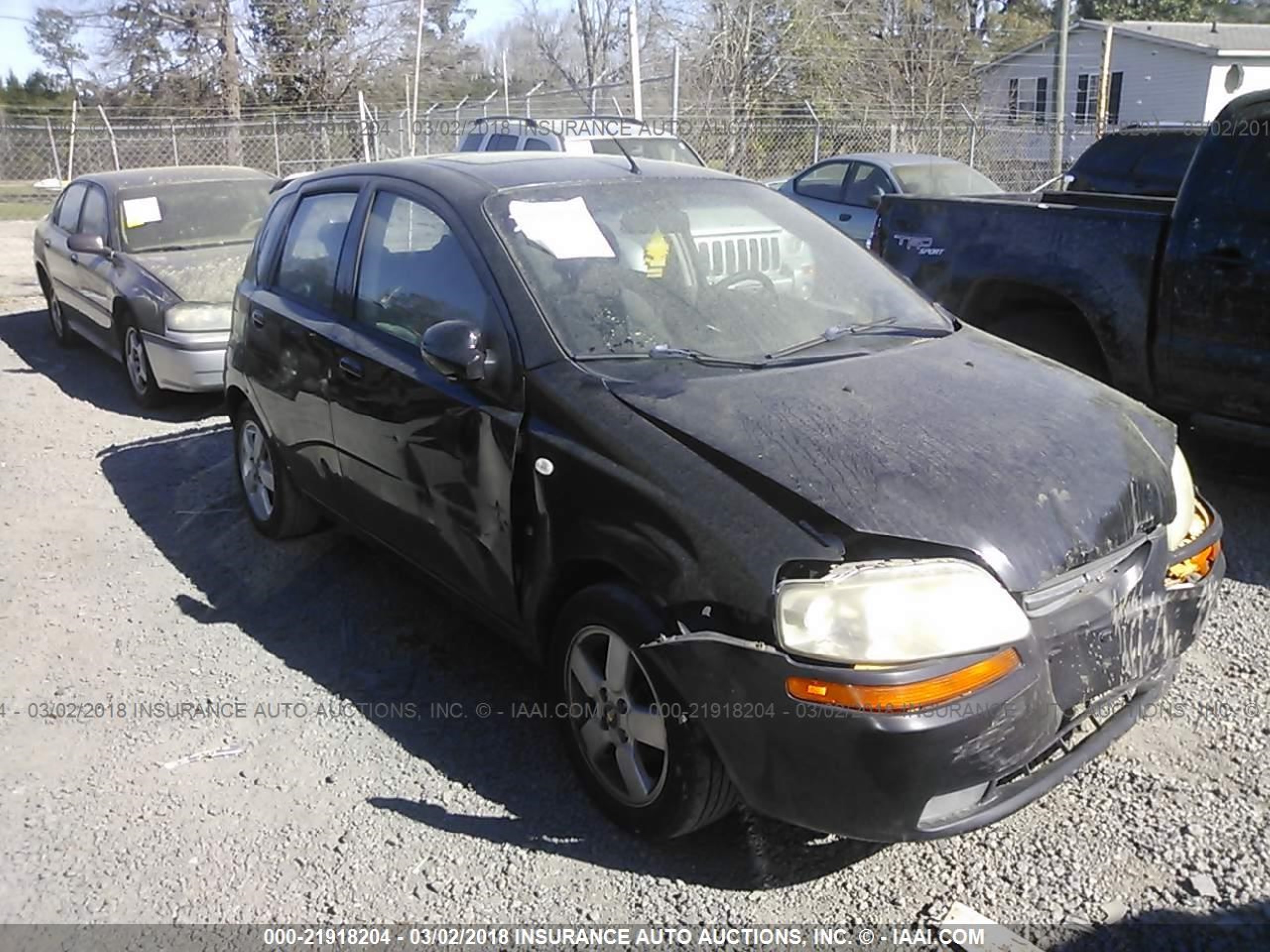 CHEVROLET AVEO 2008 kl1td66628b185157