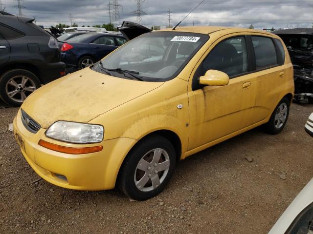 CHEVROLET AVEO BASE 2008 kl1td66638b057476