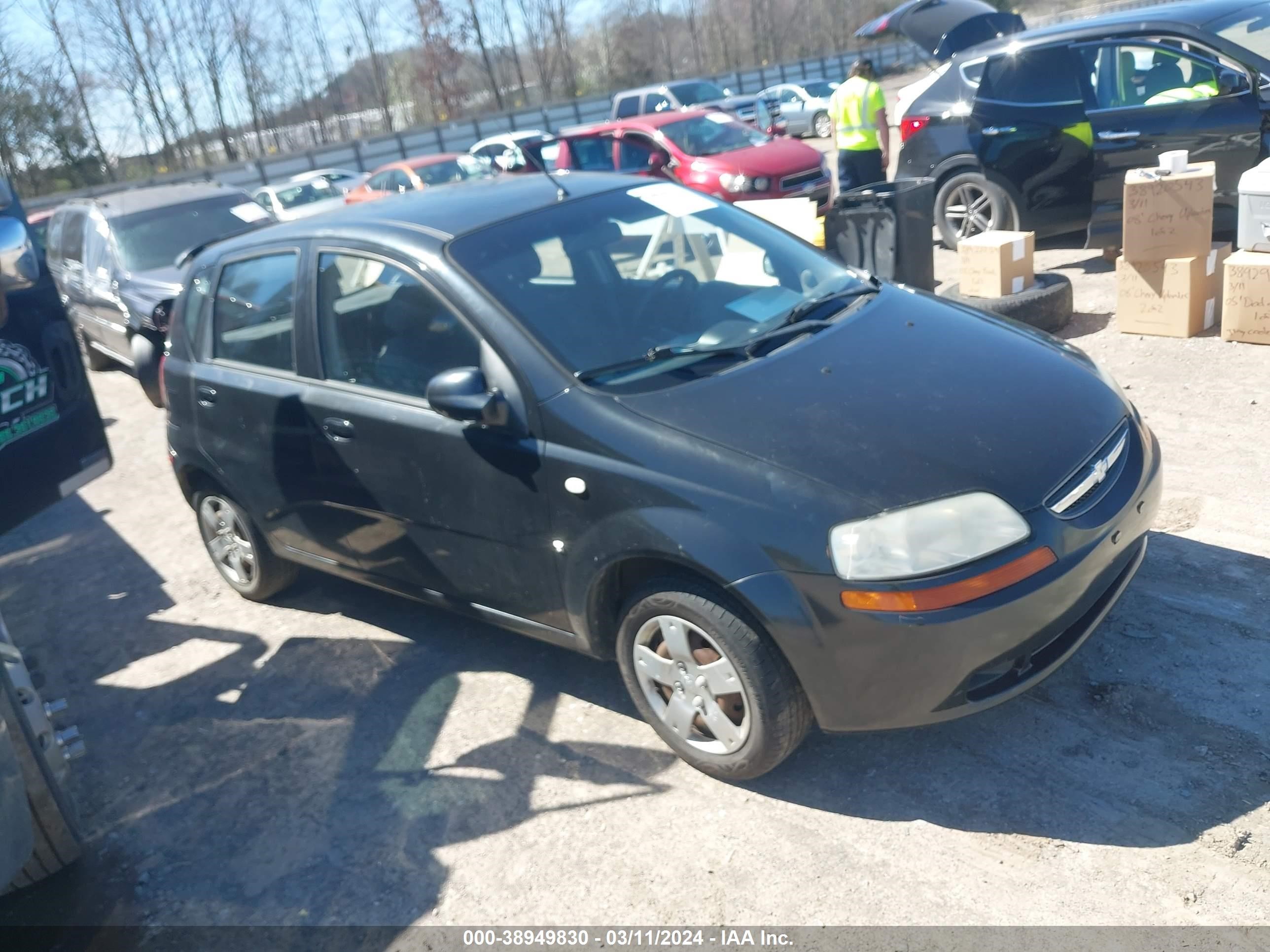 CHEVROLET AVEO 2008 kl1td66648b239719