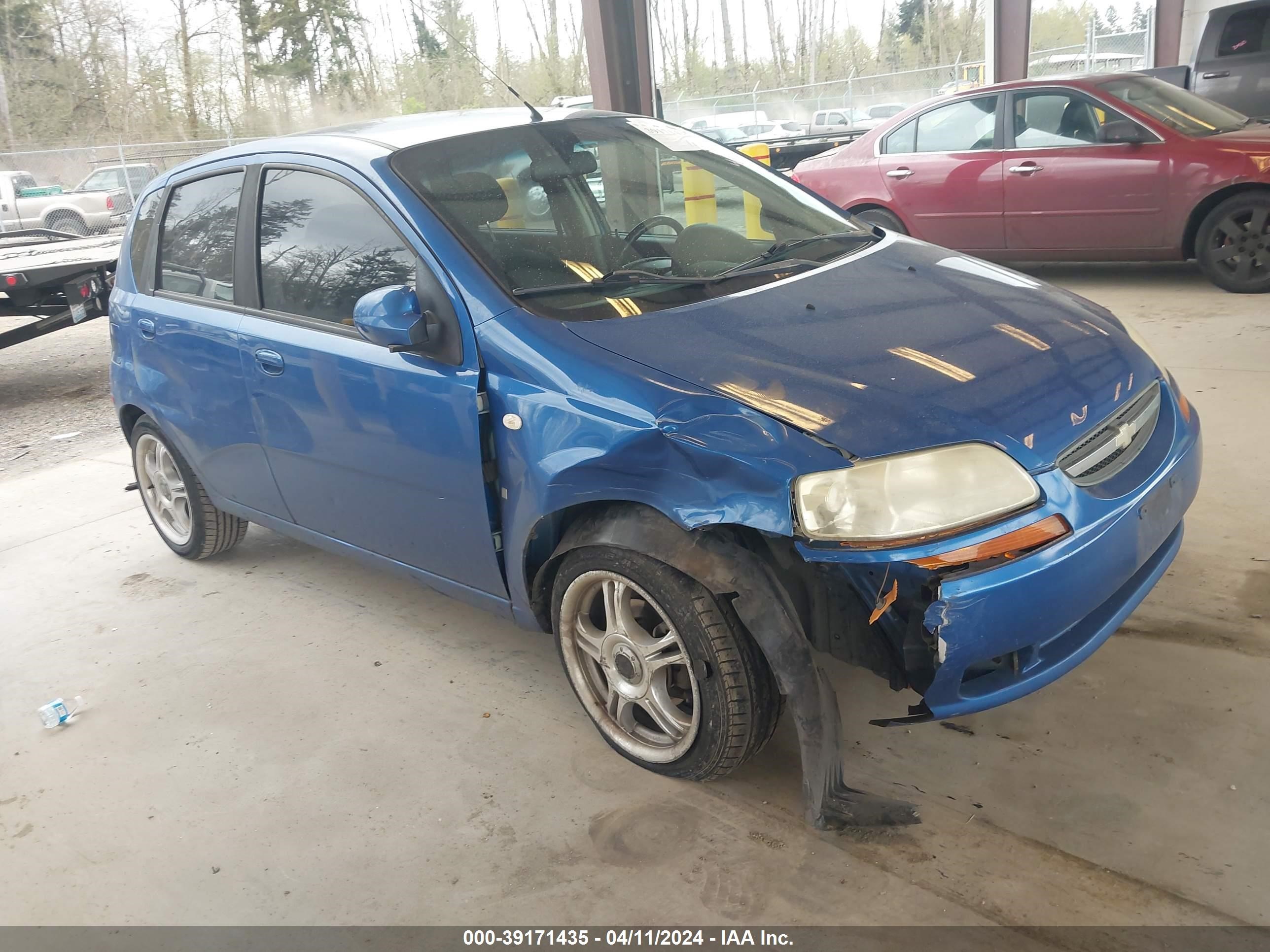 CHEVROLET AVEO 2007 kl1td66657b762021