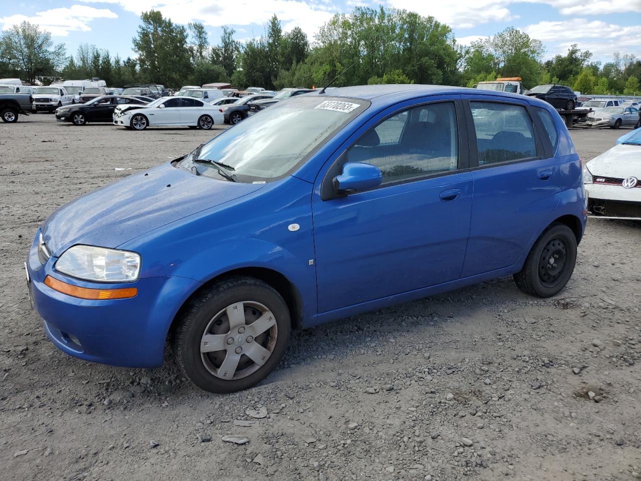 CHEVROLET AVEO 2007 kl1td66667b722739