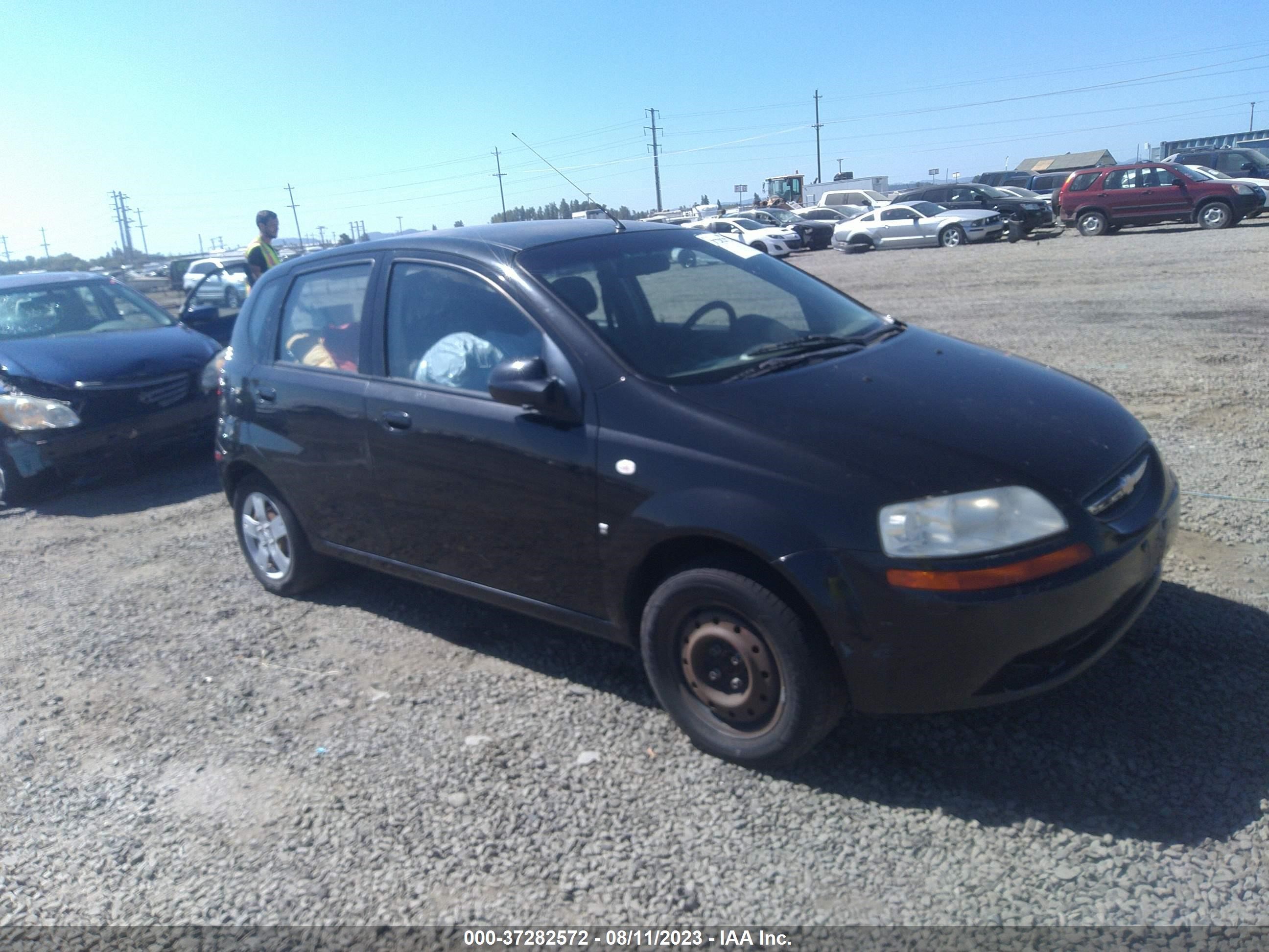 CHEVROLET AVEO 2007 kl1td66677b752137