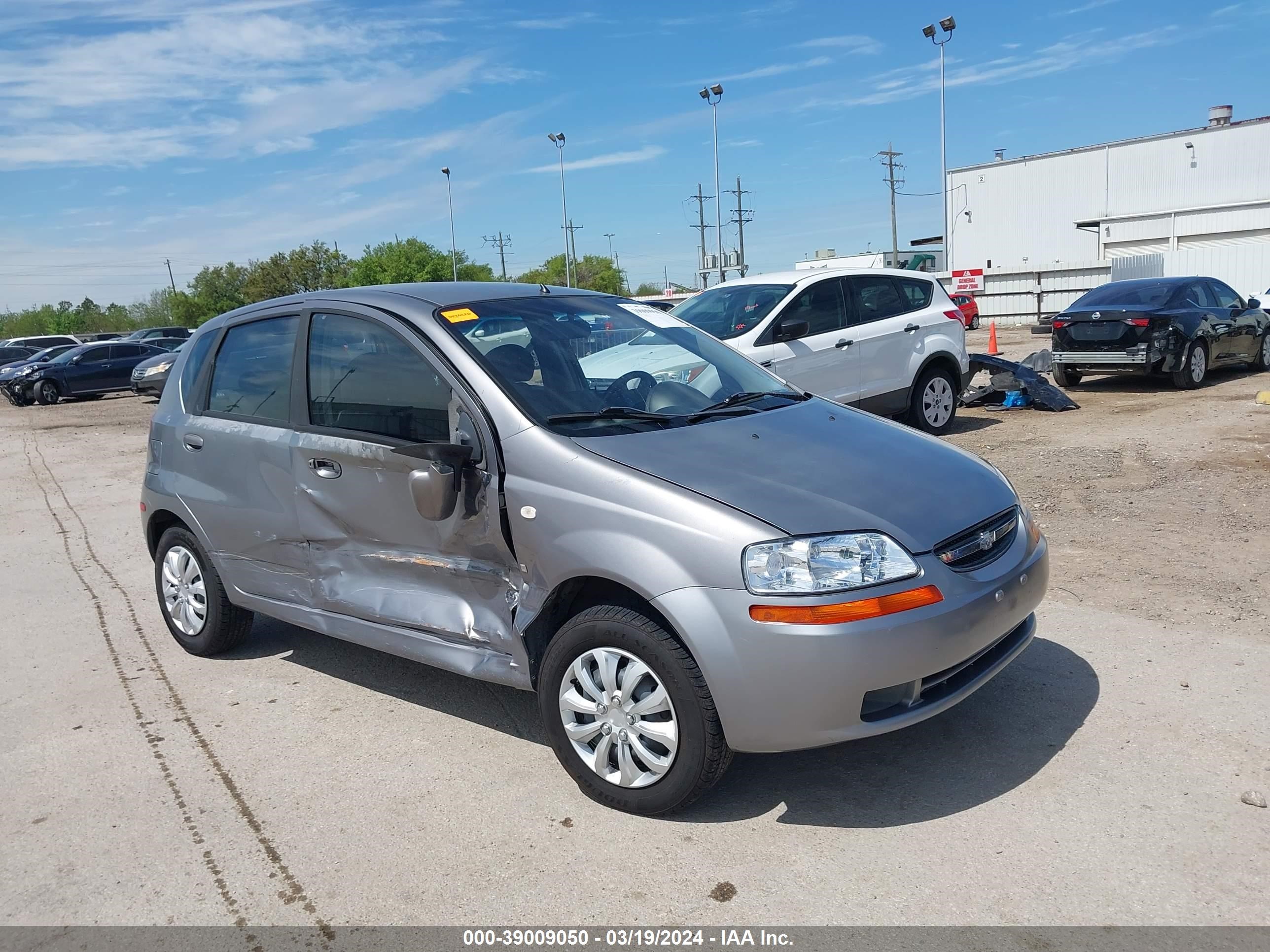 CHEVROLET AVEO 2008 kl1td66678b164322