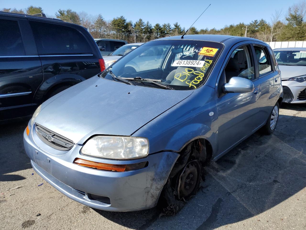 CHEVROLET AVEO 2007 kl1td66687b775880