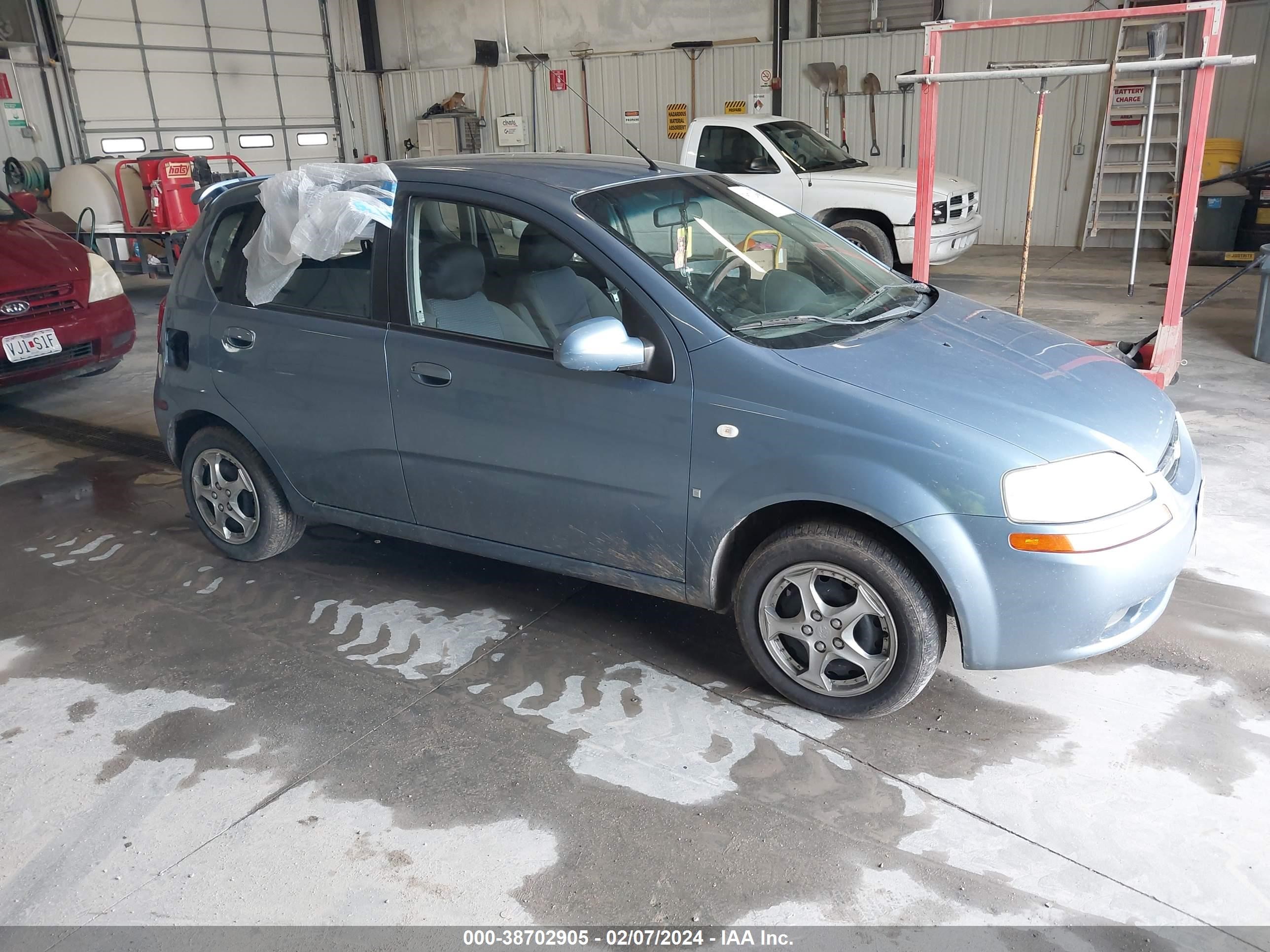 CHEVROLET AVEO 2007 kl1td66697b774818