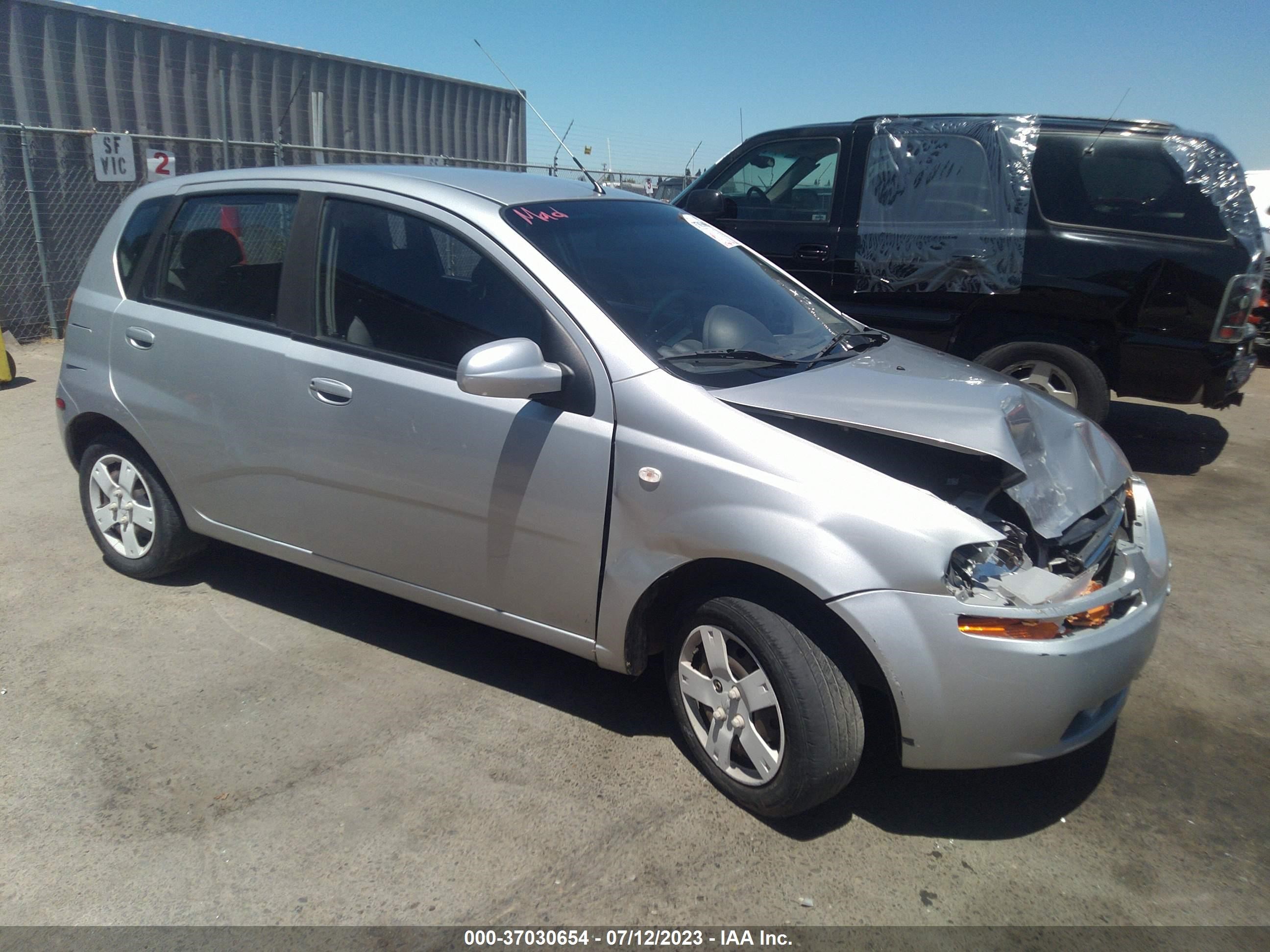 CHEVROLET AVEO 2006 kl1td666x6b574898