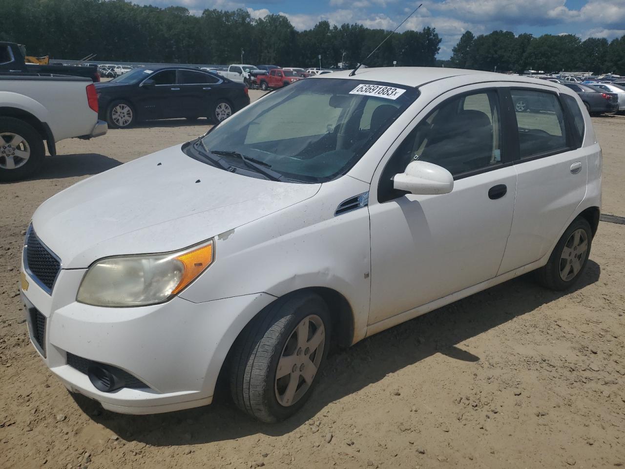 CHEVROLET AVEO 2009 kl1td66e19b672407