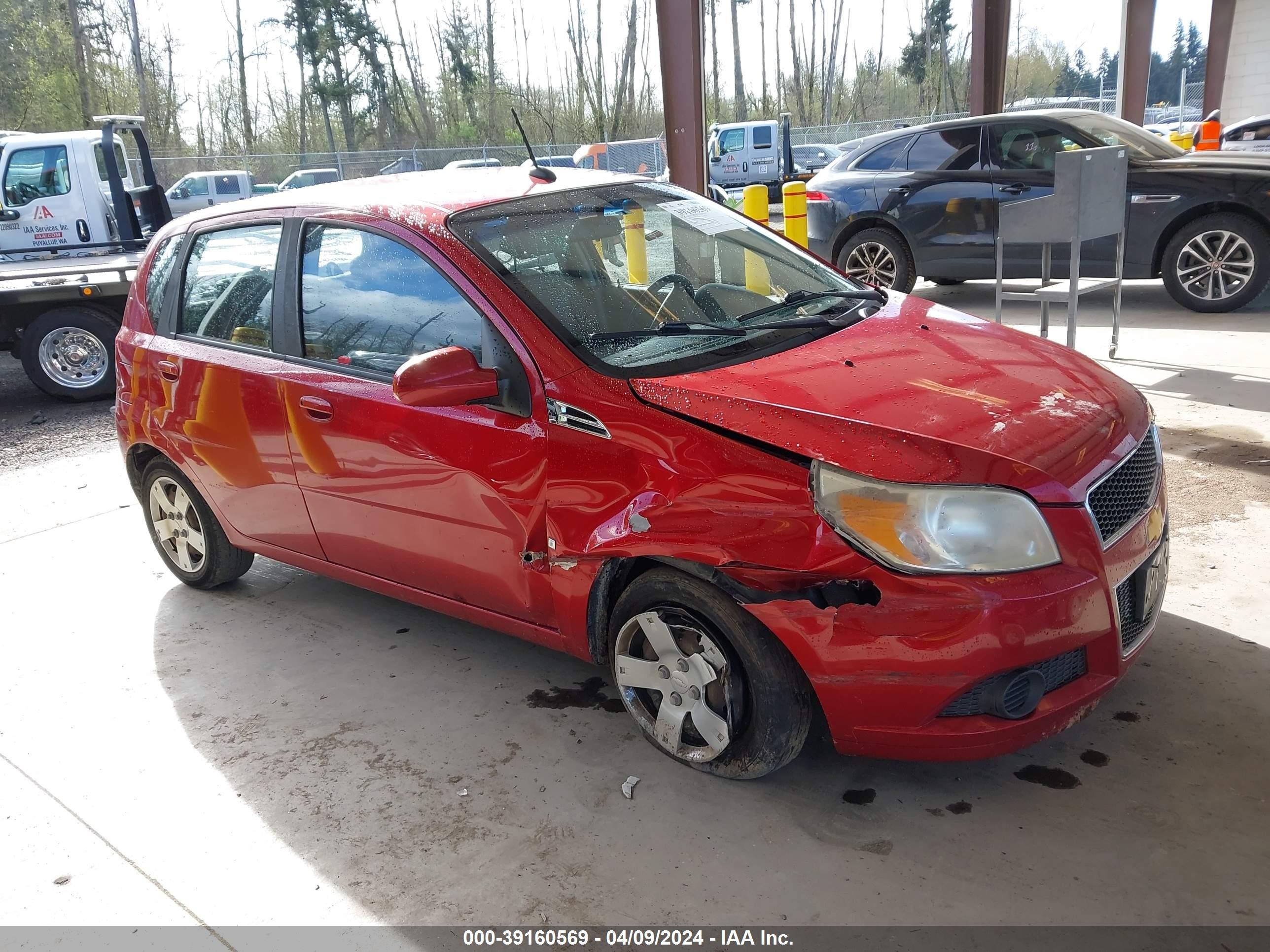 CHEVROLET AVEO 2009 kl1td66e29b307413