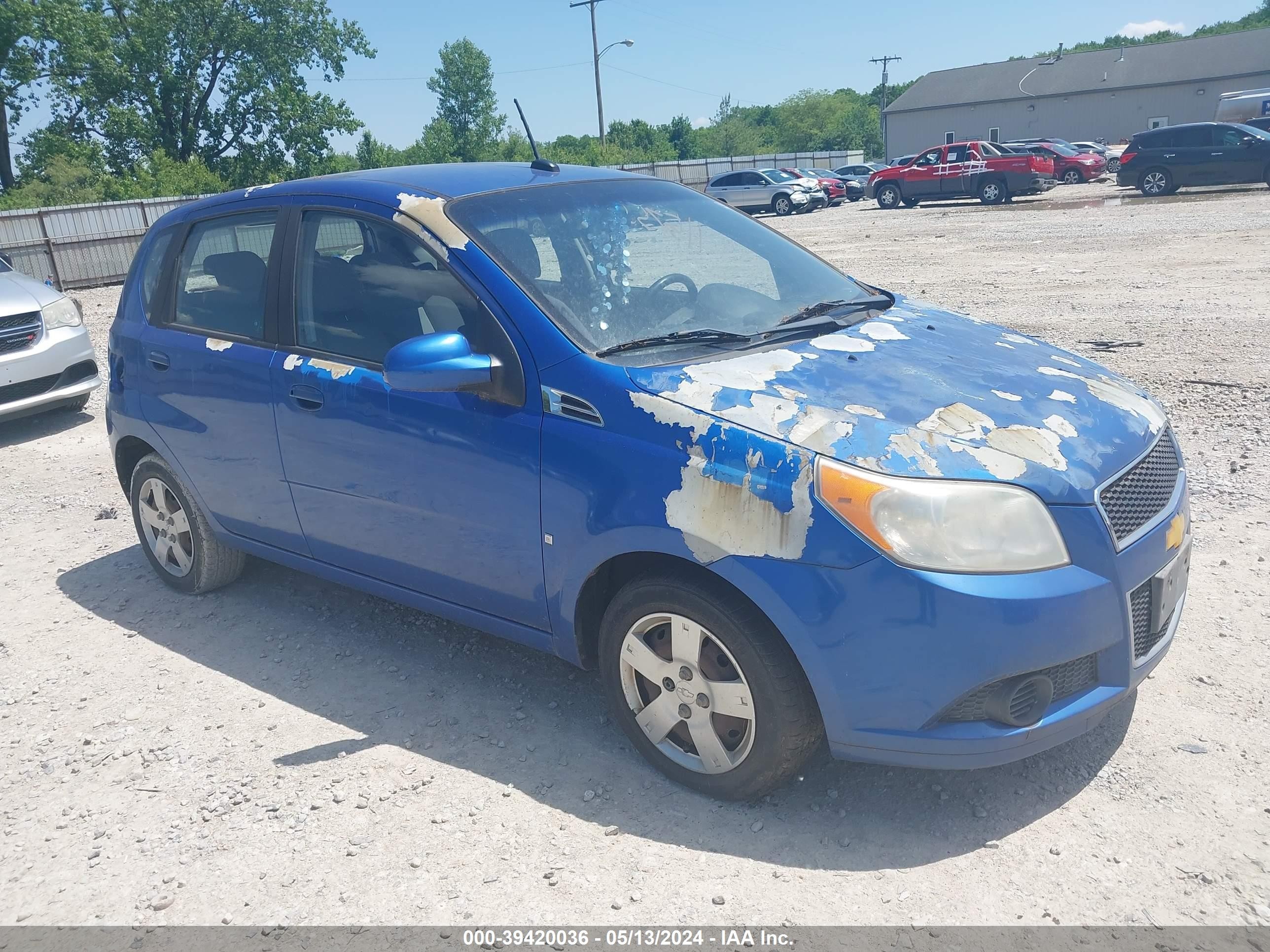 CHEVROLET AVEO 2009 kl1td66e29b401470