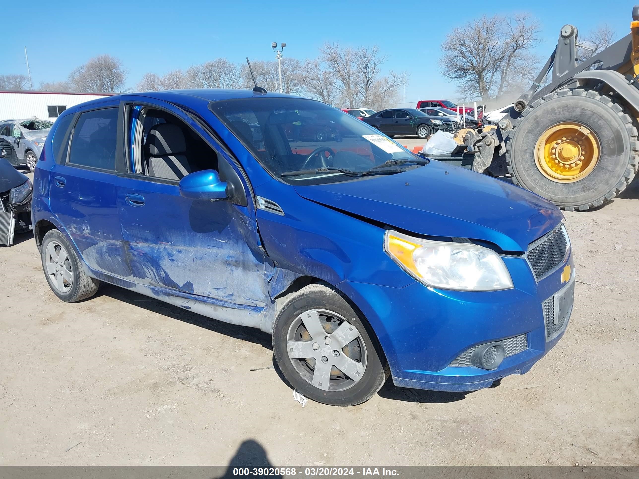 CHEVROLET AVEO 2009 kl1td66e29b616492