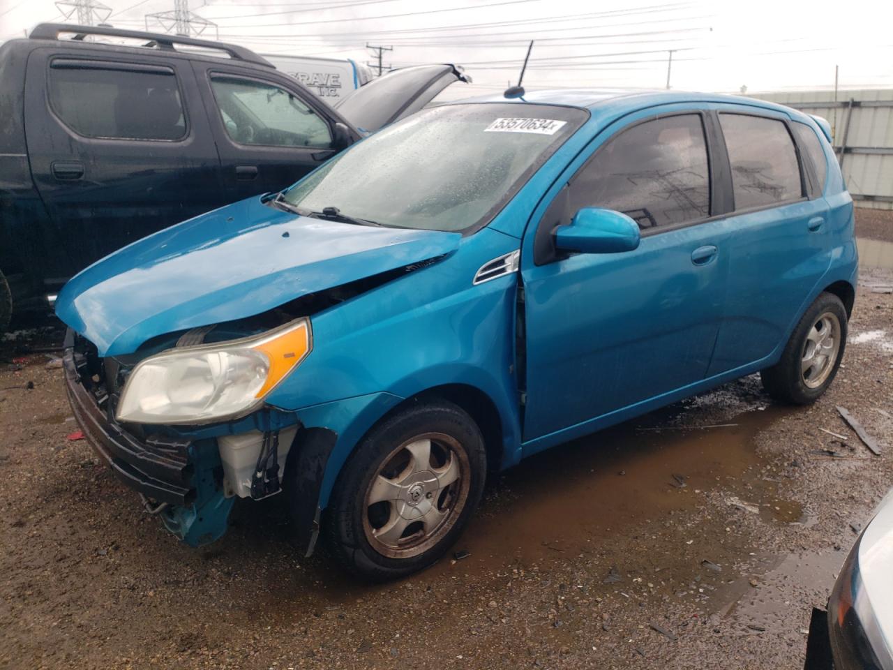 CHEVROLET AVEO 2009 kl1td66e49b328876