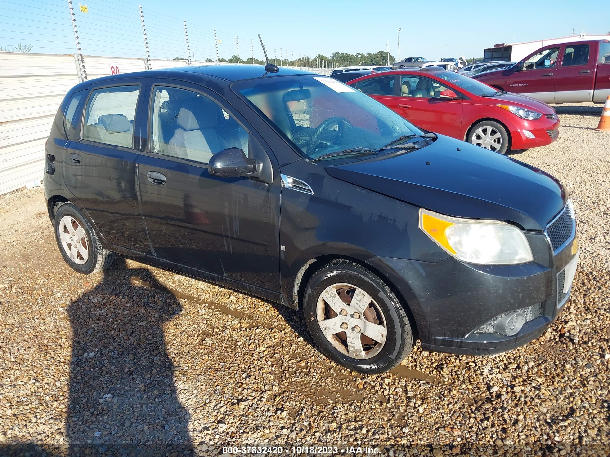 CHEVROLET AVEO 2009 kl1td66e59b617880