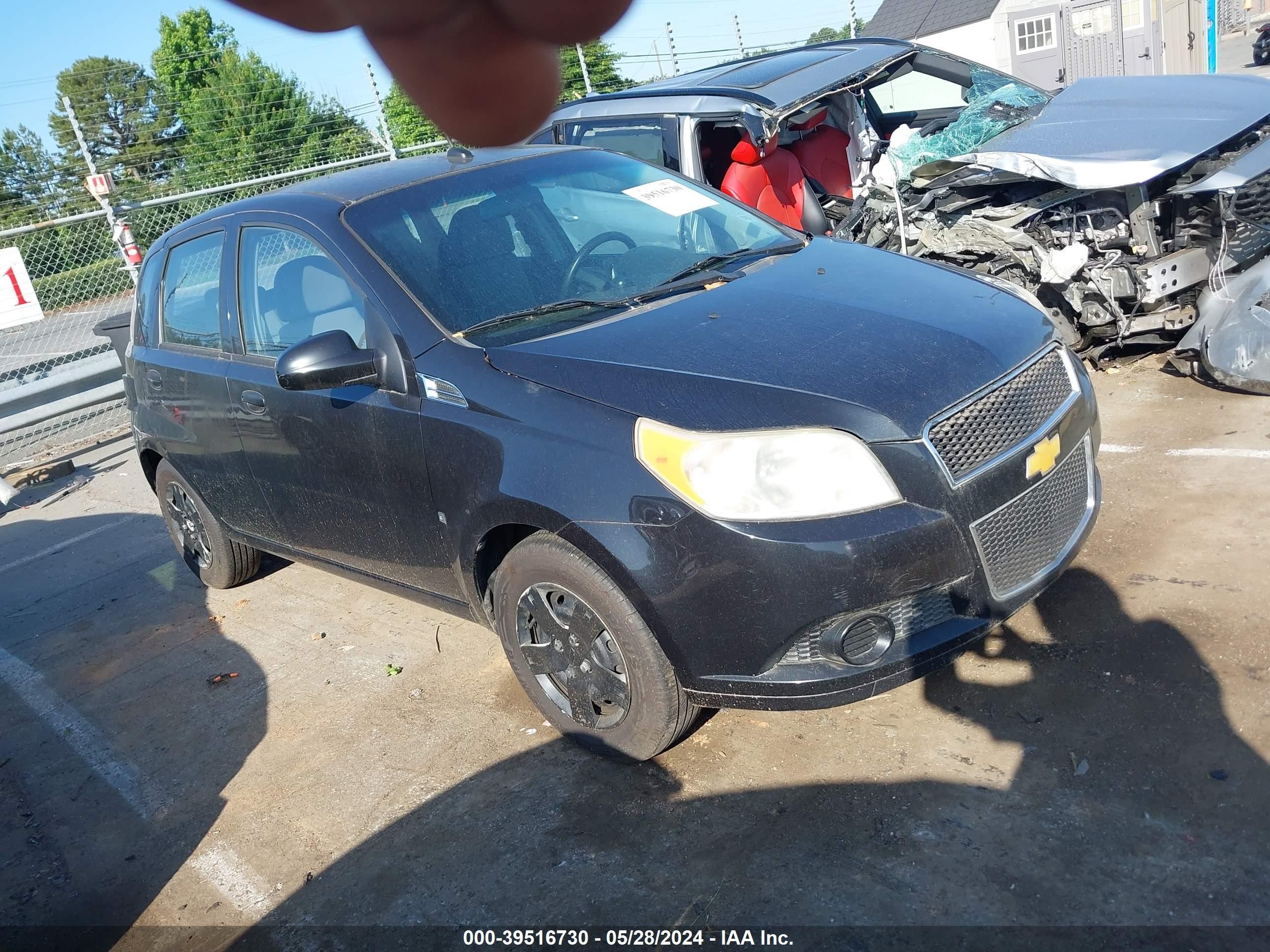 CHEVROLET AVEO 2009 kl1td66e69b330452