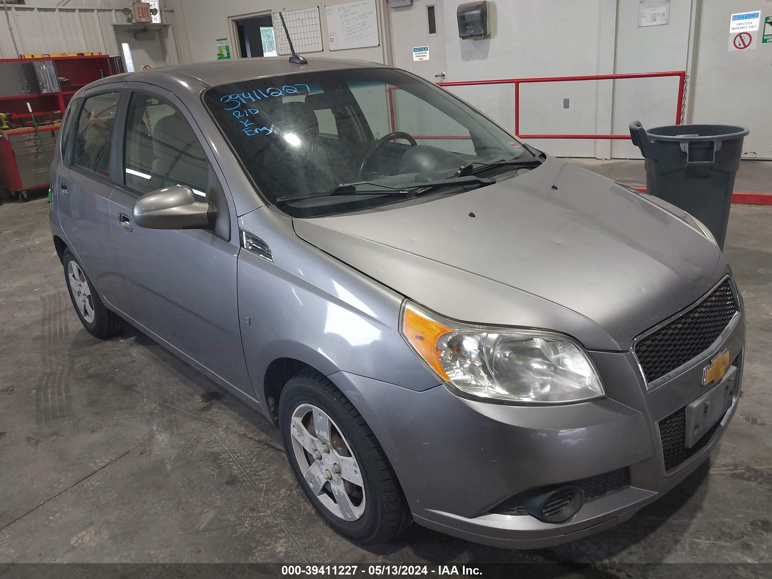 CHEVROLET AVEO 2009 kl1td66e89b633698