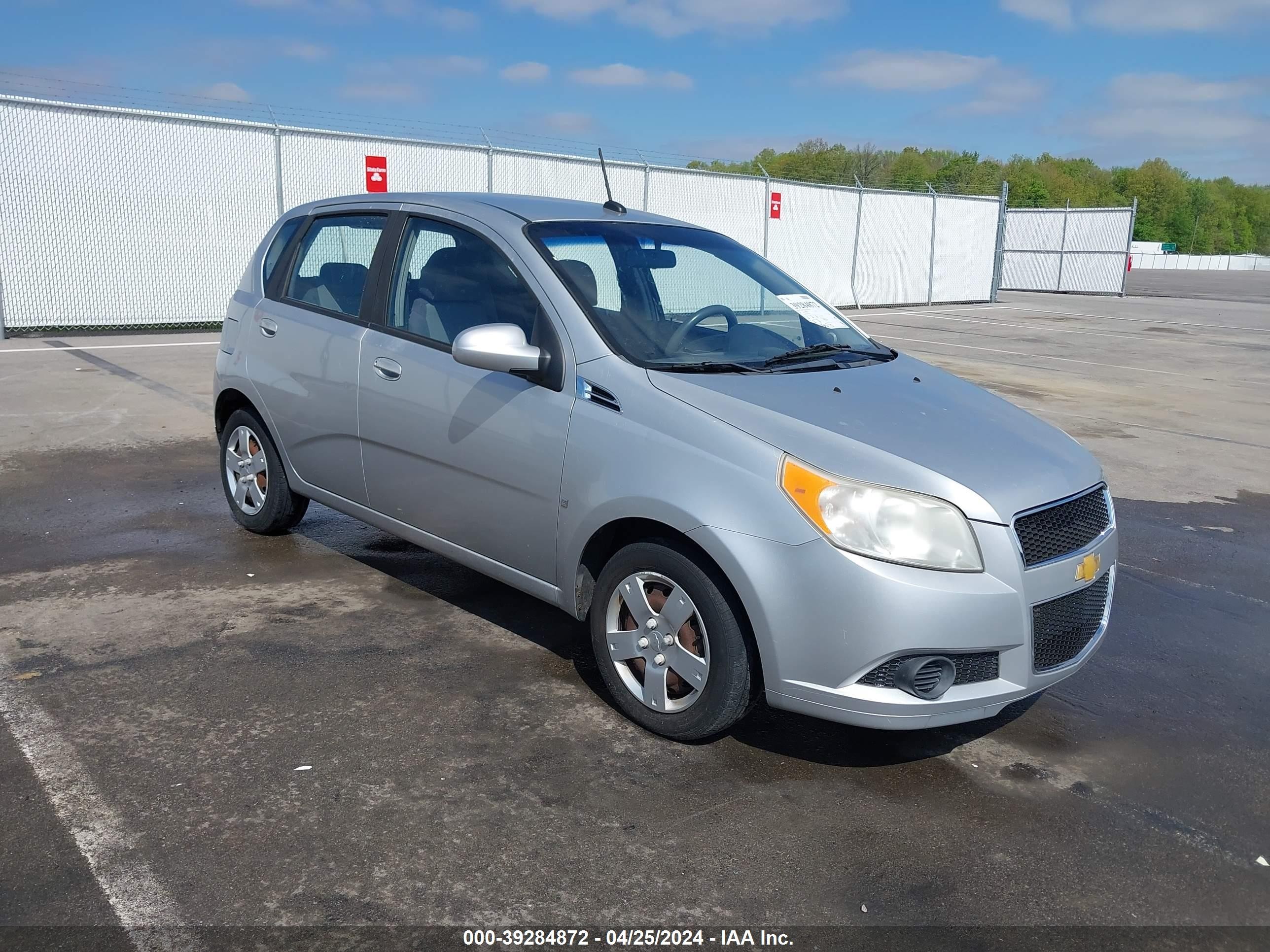 CHEVROLET AVEO 2009 kl1td66e99b339498