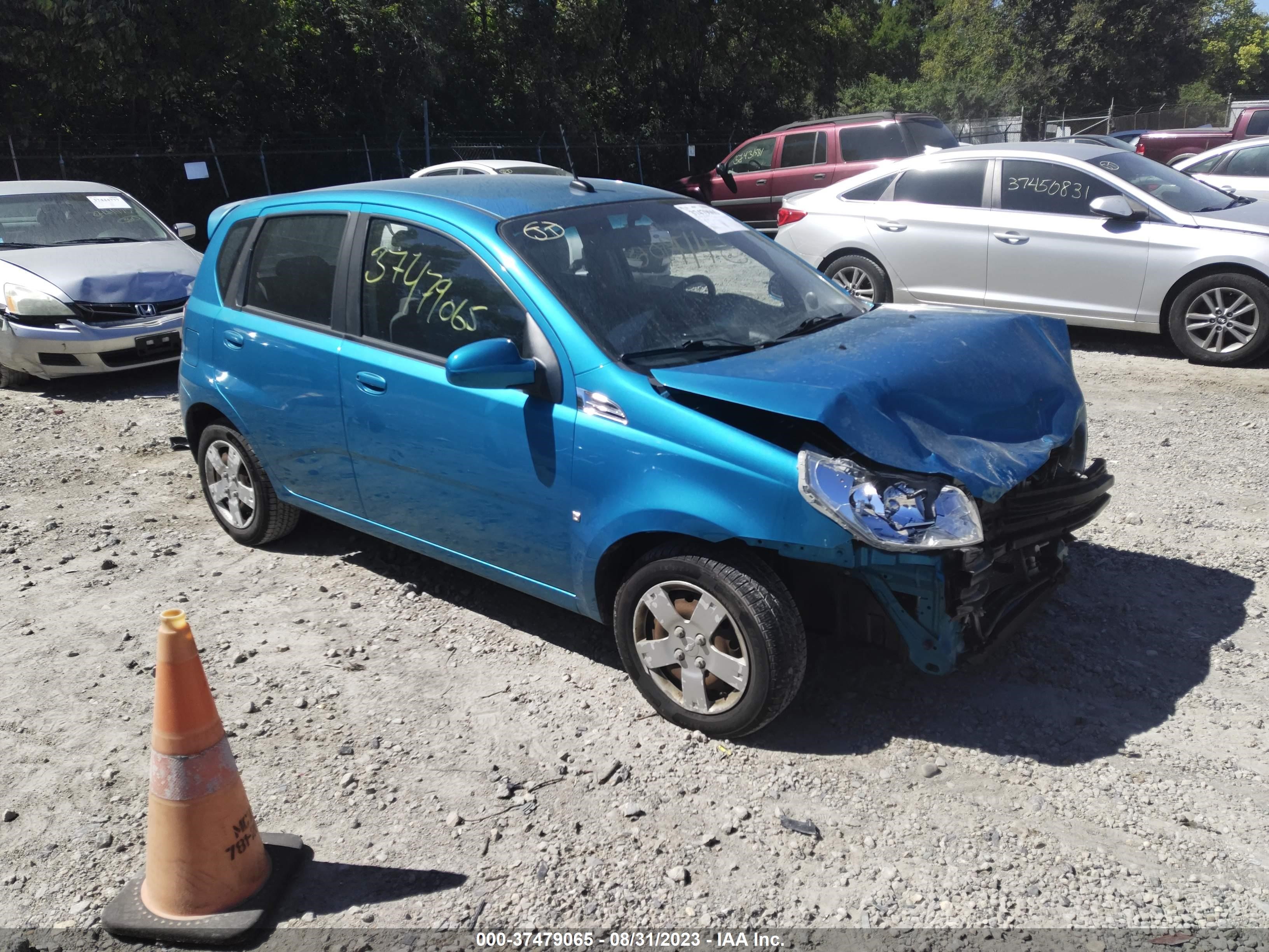 CHEVROLET AVEO 2009 kl1td66e99b634231