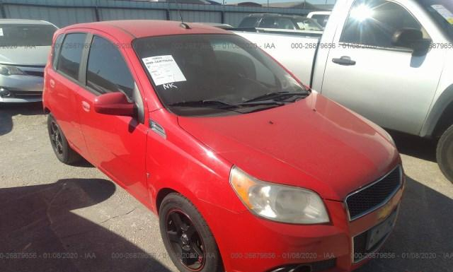 CHEVROLET AVEO 2009 kl1td66ex9b682160