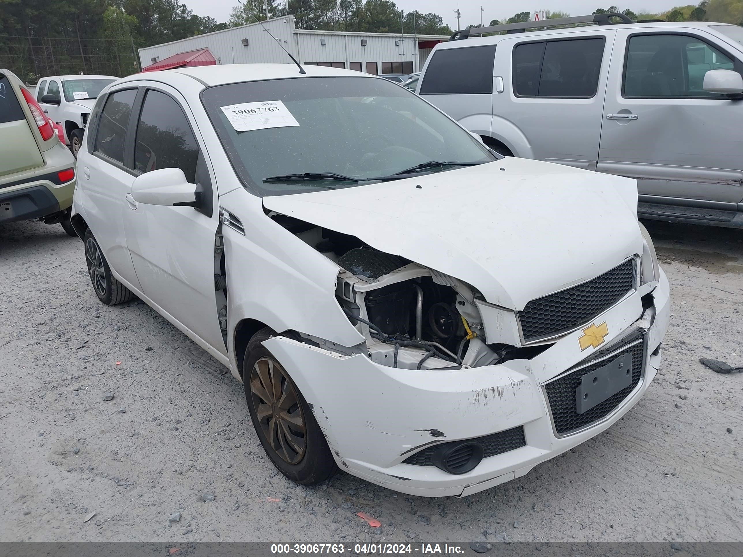 CHEVROLET AVEO 2011 kl1td6de0bb157164