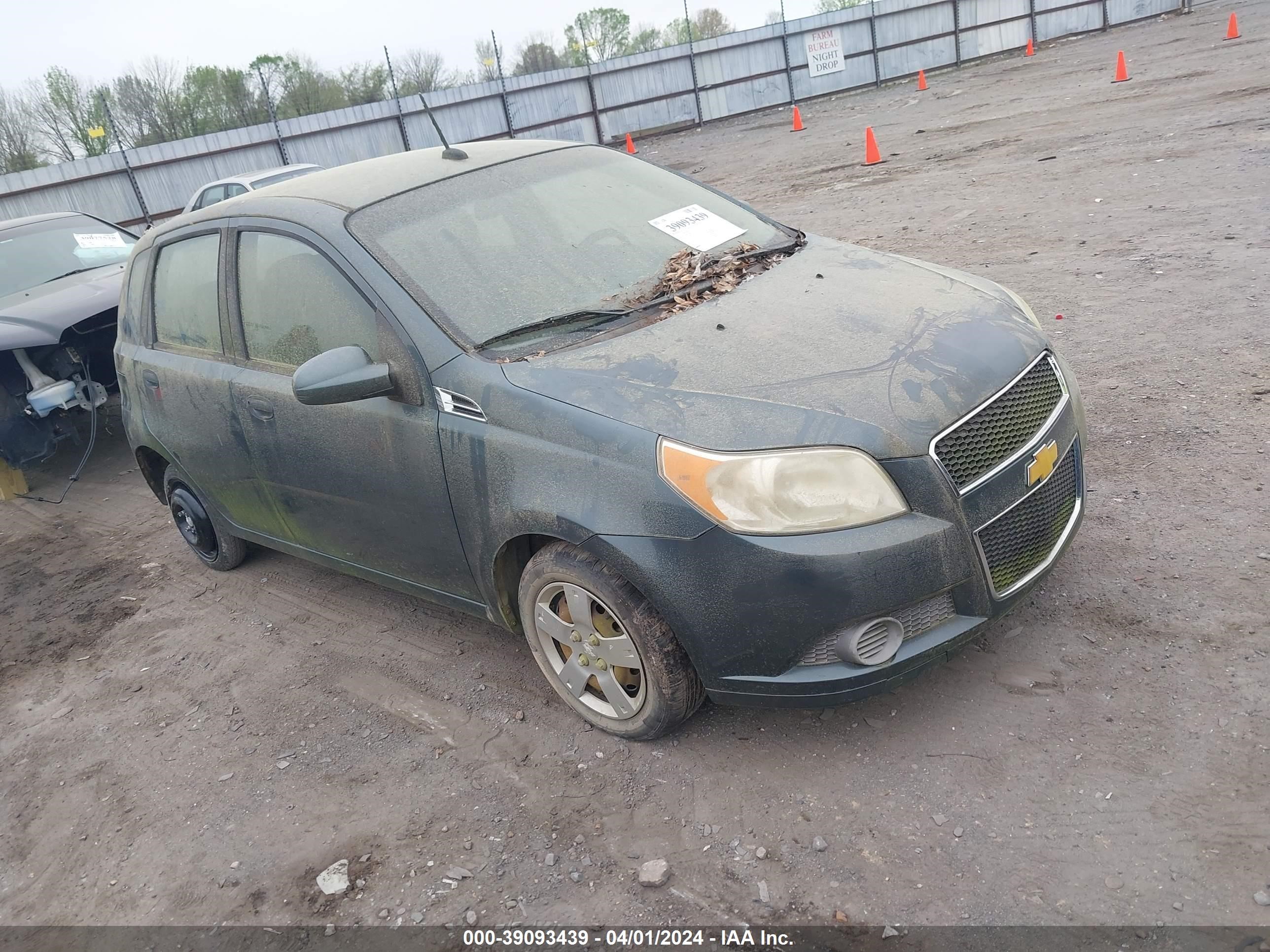 CHEVROLET AVEO 2010 kl1td6de1ab072350