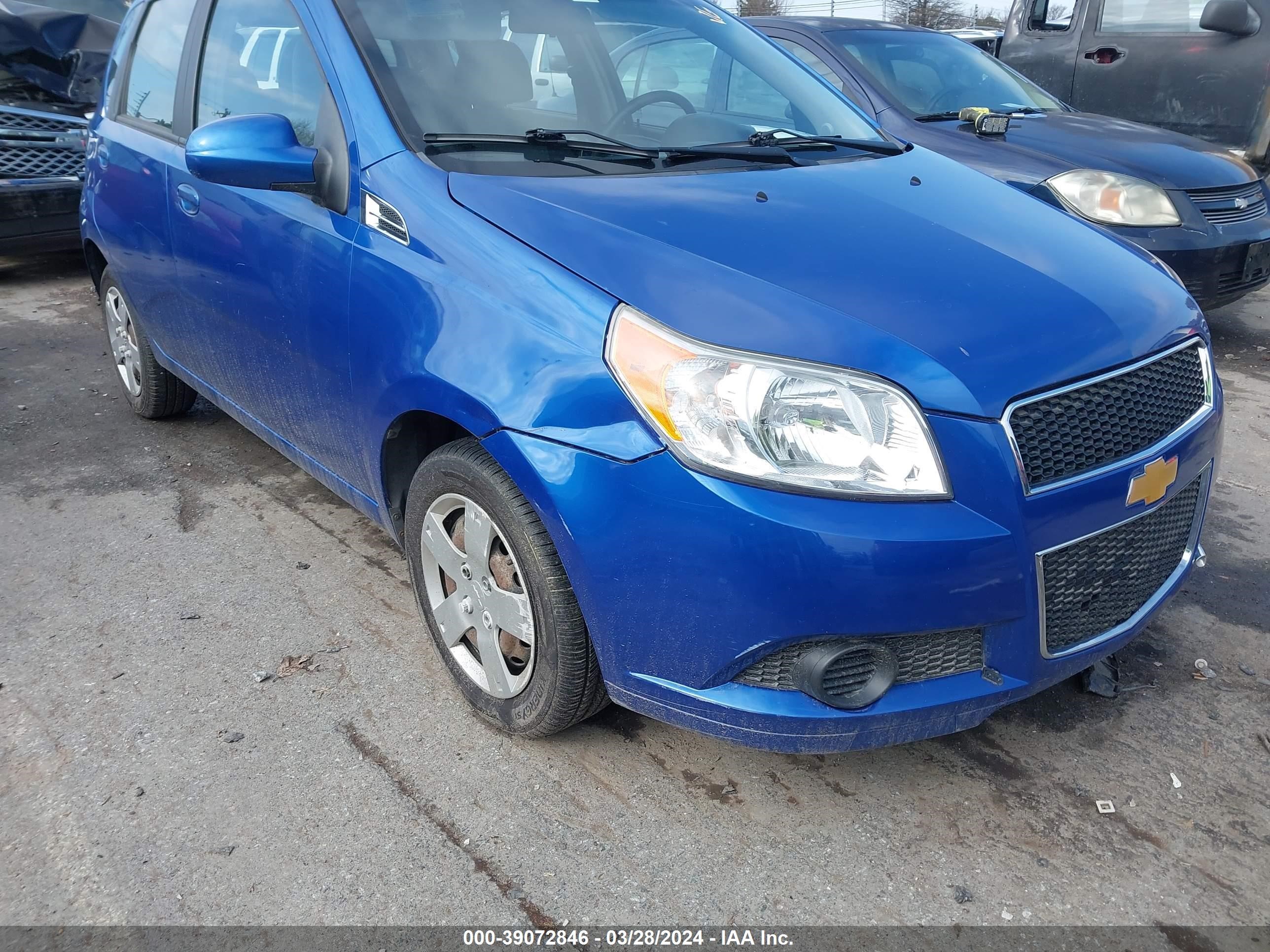 CHEVROLET AVEO 2010 kl1td6de1ab117304