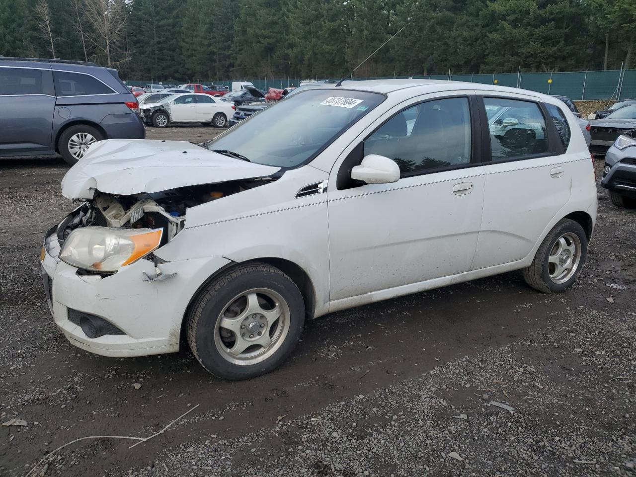 CHEVROLET AVEO 2011 kl1td6de1bb125386