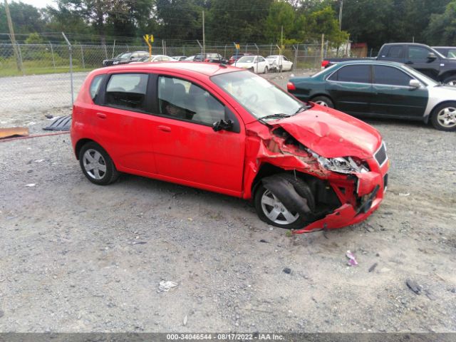 CHEVROLET AVEO 2010 kl1td6de2ab127372