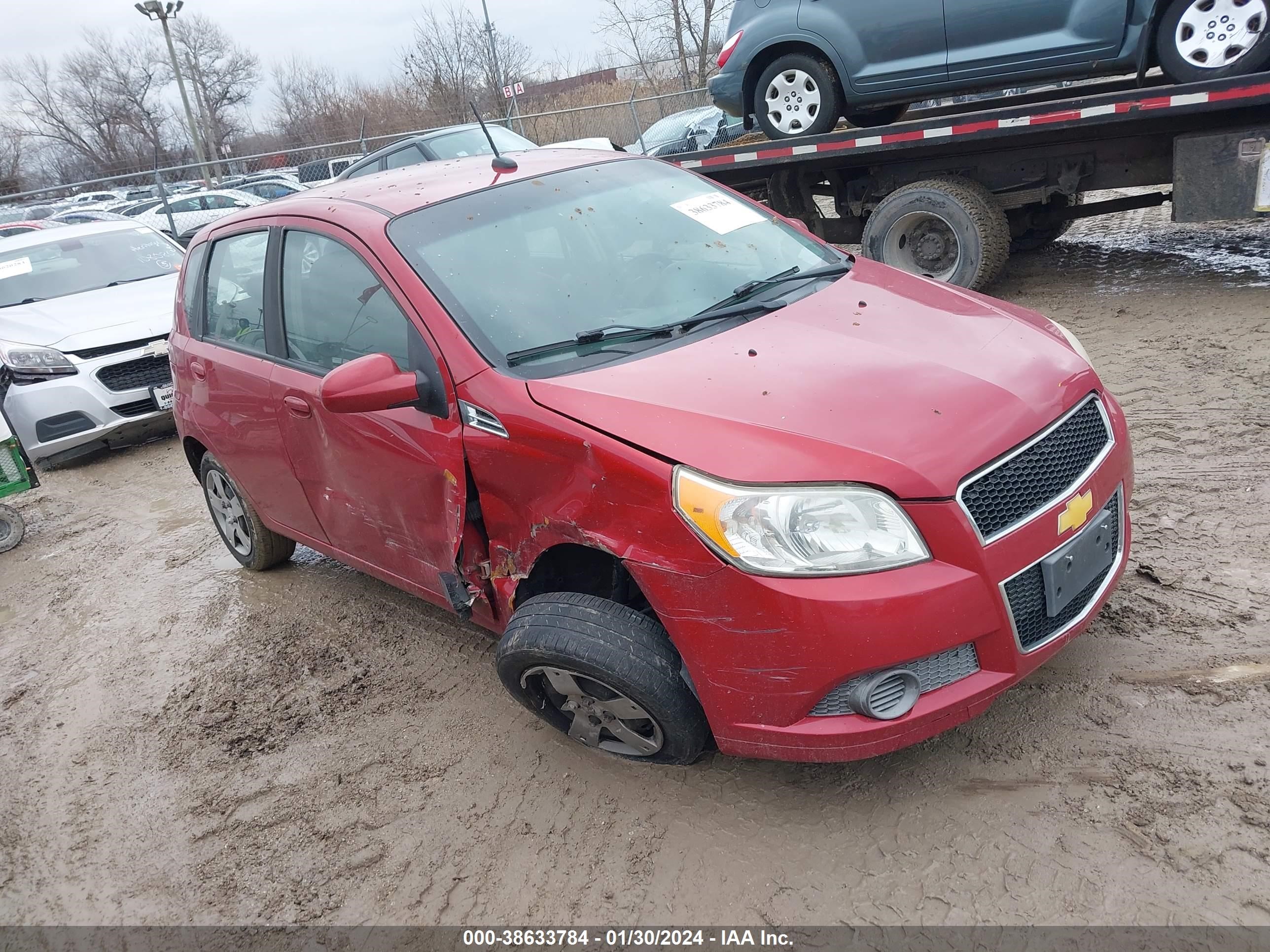 CHEVROLET AVEO 2011 kl1td6de3bb186884